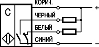 Схема подключения CSN EF8A5-43N-20-LZ